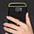 Funda Bumper Lujo Marco de Metal y Plastico Carcasa con Anillo de dedo Soporte A01 para Samsung Galaxy S7 Edge G935F