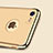 Funda Bumper Lujo Marco de Metal y Plastico Carcasa con Anillo de dedo Soporte A02 para Apple iPhone 7