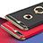 Funda Bumper Lujo Marco de Metal y Plastico Carcasa con Anillo de dedo Soporte A05 para Apple iPhone 8 Plus