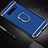 Funda Bumper Lujo Marco de Metal y Plastico Carcasa con Anillo de dedo Soporte T01 para Samsung Galaxy S10 5G