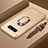 Funda Bumper Lujo Marco de Metal y Plastico Carcasa con Anillo de dedo Soporte T02 para Samsung Galaxy S10e