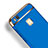 Funda Bumper Lujo Marco de Metal y Plastico con Anillo de dedo Soporte para Huawei P9 Lite Azul
