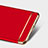 Funda Bumper Lujo Marco de Metal y Plastico con Anillo de dedo Soporte Q04 para Huawei Mate 9 Rojo