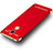 Funda Bumper Lujo Marco de Metal y Plastico para Huawei Enjoy 7 Plus Rojo
