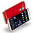 Funda Bumper Lujo Marco de Metal y Plastico para Huawei Mate 8 Rojo