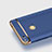 Funda Bumper Lujo Marco de Metal y Plastico para Huawei P8 Lite (2017) Azul
