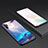 Funda Bumper Silicona Gel Espejo Estrellado Carcasa para Samsung Galaxy Note 10 Plus