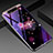 Funda Bumper Silicona Gel Espejo Flores Carcasa para Samsung Galaxy A80
