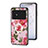 Funda Bumper Silicona Gel Espejo Flores Carcasa S01 para Xiaomi Redmi Note 11R 5G