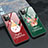 Funda Bumper Silicona Gel Espejo Navidad de Moda Carcasa para Apple iPhone 12 Pro
