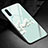 Funda Bumper Silicona Gel Espejo Patron de Moda Carcasa K01 para Huawei P30