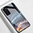 Funda Bumper Silicona Gel Espejo Patron de Moda Carcasa K01 para Huawei P40
