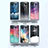 Funda Bumper Silicona Gel Espejo Patron de Moda Carcasa LS1 para Samsung Galaxy M12