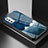 Funda Bumper Silicona Gel Espejo Patron de Moda Carcasa LS1 para Samsung Galaxy M52 5G