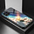 Funda Bumper Silicona Gel Espejo Patron de Moda Carcasa LS1 para Samsung Galaxy M53 5G
