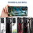 Funda Bumper Silicona Gel Espejo Patron de Moda Carcasa para Samsung Galaxy A35 5G