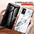 Funda Bumper Silicona Gel Espejo Patron de Moda Carcasa para Samsung Galaxy M23 5G