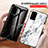 Funda Bumper Silicona Gel Espejo Patron de Moda Carcasa para Samsung Galaxy S20 Plus 5G