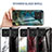 Funda Bumper Silicona Gel Espejo Patron de Moda Carcasa para Xiaomi Redmi 10 India