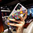 Funda Bumper Silicona Gel Espejo Patron de Moda Carcasa S01 para Samsung Galaxy S21 Ultra 5G
