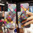 Funda Bumper Silicona Gel Espejo Patron de Moda Carcasa S01 para Samsung Galaxy S22 5G