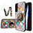 Funda Bumper Silicona Gel Espejo Patron de Moda Carcasa S01 para Samsung Galaxy S23 Plus 5G