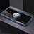 Funda Bumper Silicona Transparente Espejo 360 Grados con Magnetico Anillo de dedo Soporte para Huawei Nova 3e