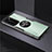 Funda Bumper Silicona Transparente Espejo 360 Grados con Magnetico Anillo de dedo Soporte para Huawei P40