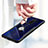 Funda Bumper Silicona Transparente Espejo 360 Grados con Magnetico Anillo de dedo Soporte T01 para Xiaomi Mi 9T