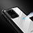 Funda Bumper Silicona Transparente Espejo 360 Grados para Samsung Galaxy S20 Ultra Negro