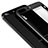 Funda Bumper Silicona Transparente Espejo 360 Grados T02 para Apple iPhone 7 Plus Negro