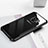 Funda Bumper Silicona Transparente Espejo 360 Grados T02 para Samsung Galaxy S9 Negro