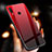 Funda Bumper Silicona Transparente Espejo para Xiaomi Mi Play 4G Rojo