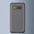 Funda Bumper Silicona Transparente Mate para Samsung Galaxy S10 5G Negro