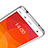 Funda Bumper Silicona Transparente Mate para Xiaomi Mi 4 LTE Plata