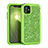 Funda Bumper Silicona y Plastico Carcasa Frontal y Trasera 360 Grados Bling-Bling para Apple iPhone 11