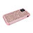 Funda Bumper Silicona y Plastico Carcasa Frontal y Trasera 360 Grados Bling-Bling para Apple iPhone 11