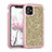 Funda Bumper Silicona y Plastico Carcasa Frontal y Trasera 360 Grados Bling-Bling para Apple iPhone 11