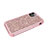 Funda Bumper Silicona y Plastico Carcasa Frontal y Trasera 360 Grados Bling-Bling para Apple iPhone 11 Pro