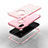 Funda Bumper Silicona y Plastico Carcasa Frontal y Trasera 360 Grados Bling-Bling para Apple iPhone X