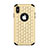 Funda Bumper Silicona y Plastico Carcasa Frontal y Trasera 360 Grados Bling-Bling para Apple iPhone X