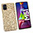 Funda Bumper Silicona y Plastico Carcasa Frontal y Trasera 360 Grados Bling-Bling para Samsung Galaxy M51