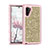 Funda Bumper Silicona y Plastico Carcasa Frontal y Trasera 360 Grados Bling-Bling para Samsung Galaxy Note 10 5G