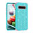 Funda Bumper Silicona y Plastico Carcasa Frontal y Trasera 360 Grados Bling-Bling U01 para Samsung Galaxy S10 5G