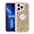 Funda Bumper Silicona y Plastico Carcasa Frontal y Trasera 360 Grados Bling-Bling YJ1 para Apple iPhone 13 Pro Max