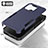 Funda Bumper Silicona y Plastico Carcasa Frontal y Trasera 360 Grados MQ1 para Apple iPhone 13 Pro