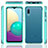 Funda Bumper Silicona y Plastico Carcasa Frontal y Trasera 360 Grados para Samsung Galaxy M02