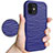 Funda Bumper Silicona y Plastico Carcasa Frontal y Trasera 360 Grados R01 para Apple iPhone 12