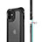 Funda Bumper Silicona y Plastico Carcasa Frontal y Trasera 360 Grados R02 para Apple iPhone 12 Mini