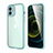 Funda Bumper Silicona y Plastico Carcasa Frontal y Trasera 360 Grados R05 para Apple iPhone 12 Mini